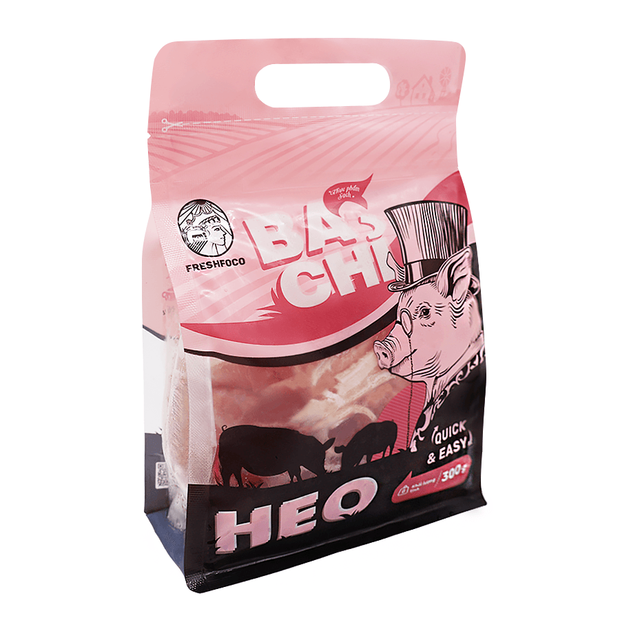 Ba chỉ heo túi zip FRESHFOCO 300g