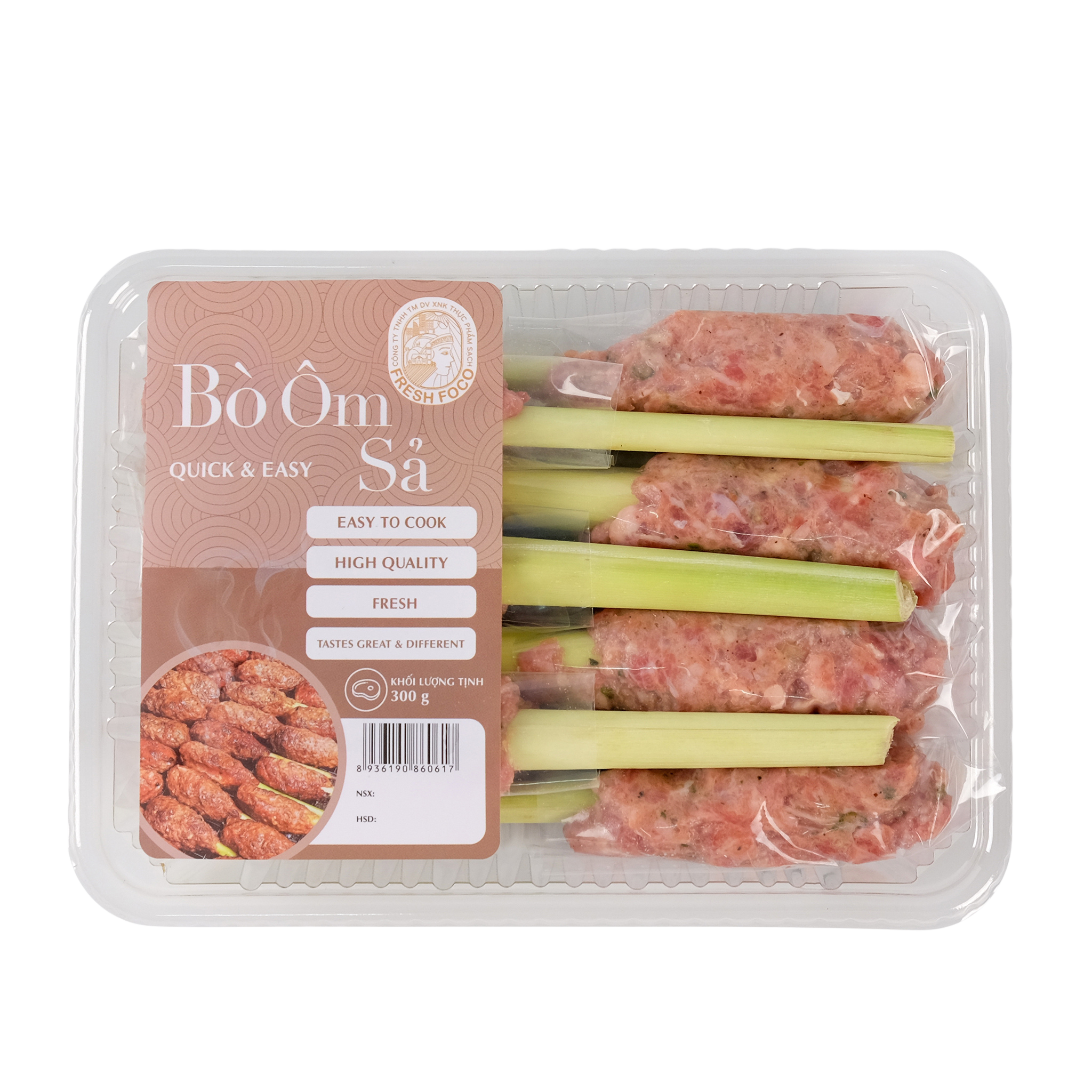 Bò ôm sả FRESHFOCO 300g