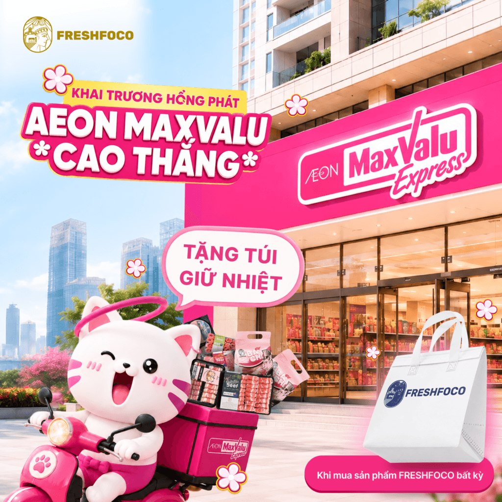 FRESHFOCO chúc AEON MAXValu Cao Thắng khai trương hồng phát