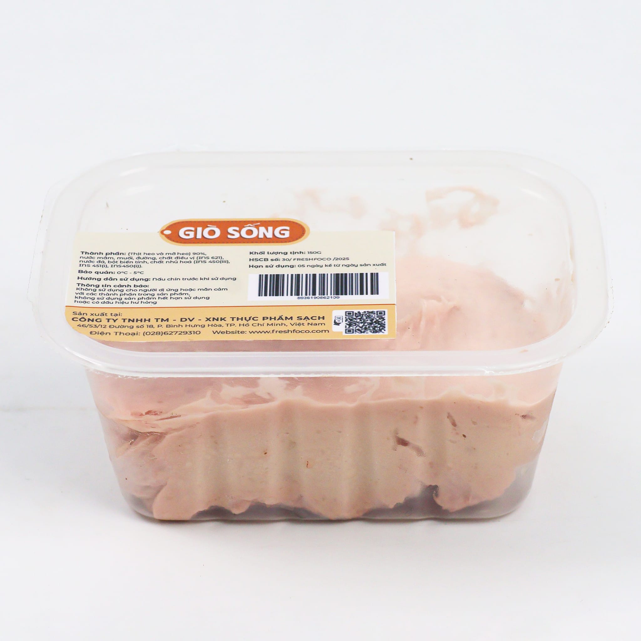 Giò sống FRESHFOCO 150g