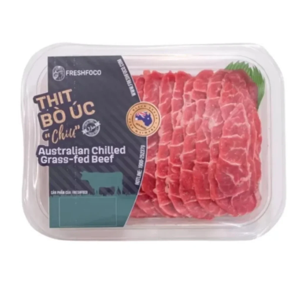 Bắp hoa bò Úc mát FRESHFOCO 175g nhập khẩu chilled