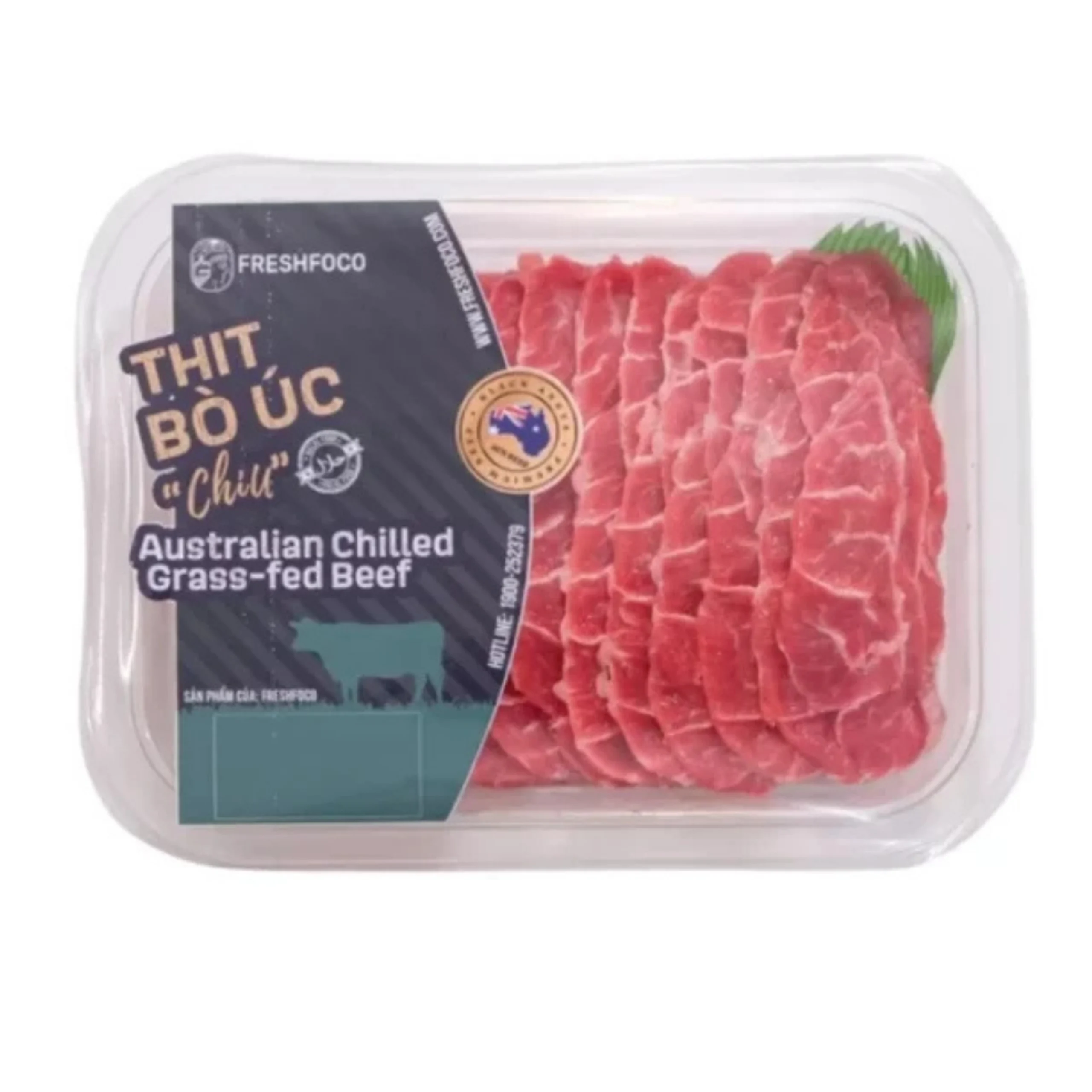 Bắp hoa bò Úc mát FRESHFOCO 175g nhập khẩu chilled