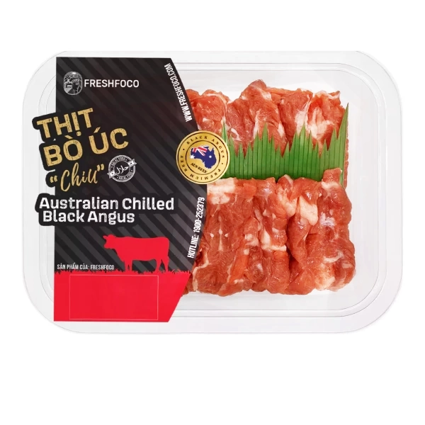 Diềm thăn bò Úc mát cắt BBQ FRESHFOCO 200g